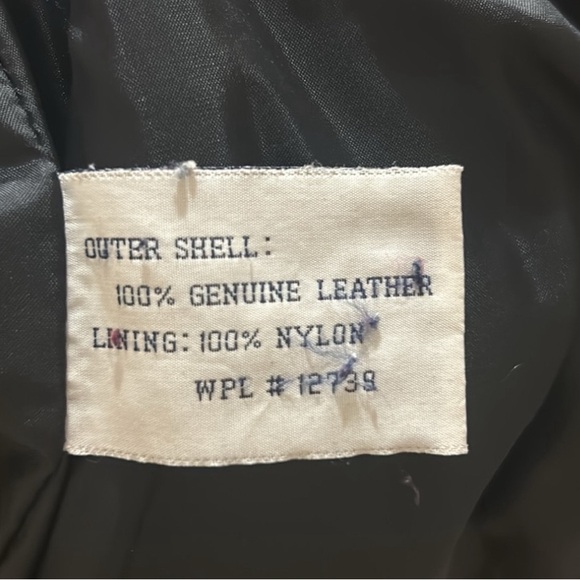 Vintage Fitz-wright leather jacket - Picture 7 of 7